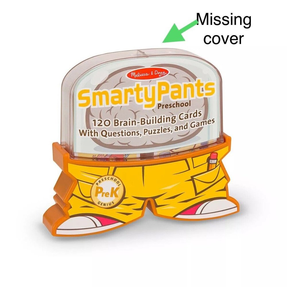 Melissa & Doug Smarty Pants Preschool Card Set Kids Educational Toys